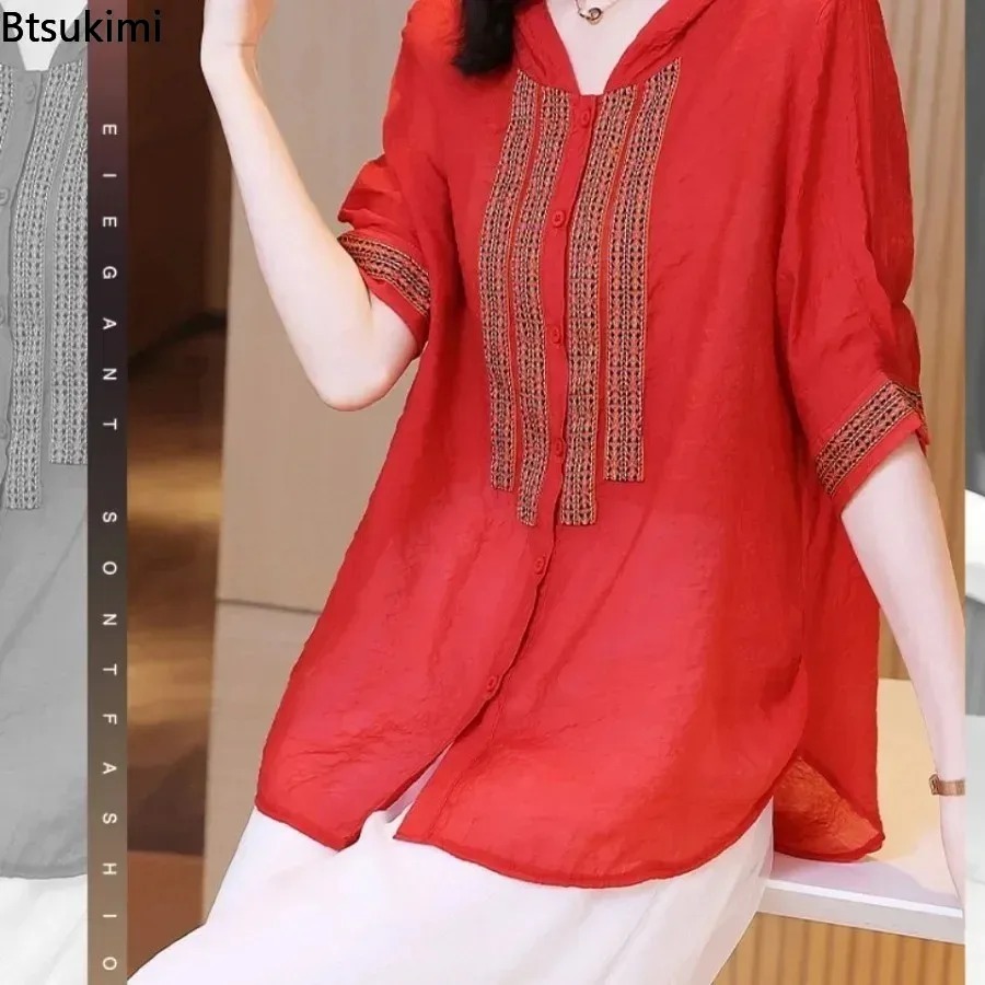 Ethnic Fashion For Ladies - Camicie con Cappuccio da Donna alla