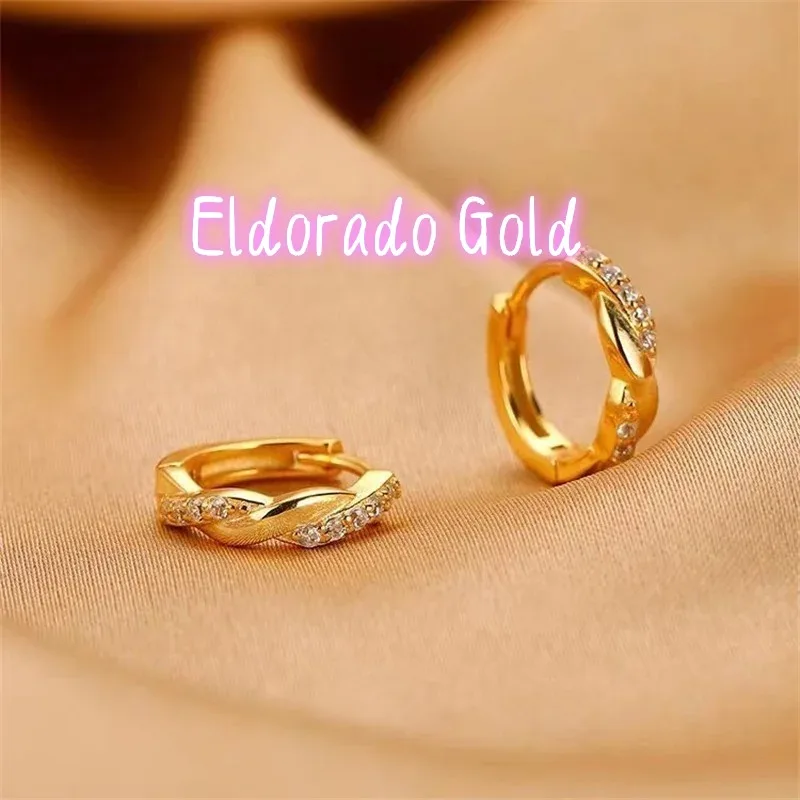 Ethnic Fashion For Ladies - Orecchini Eldorado Gold 2025 in Oro