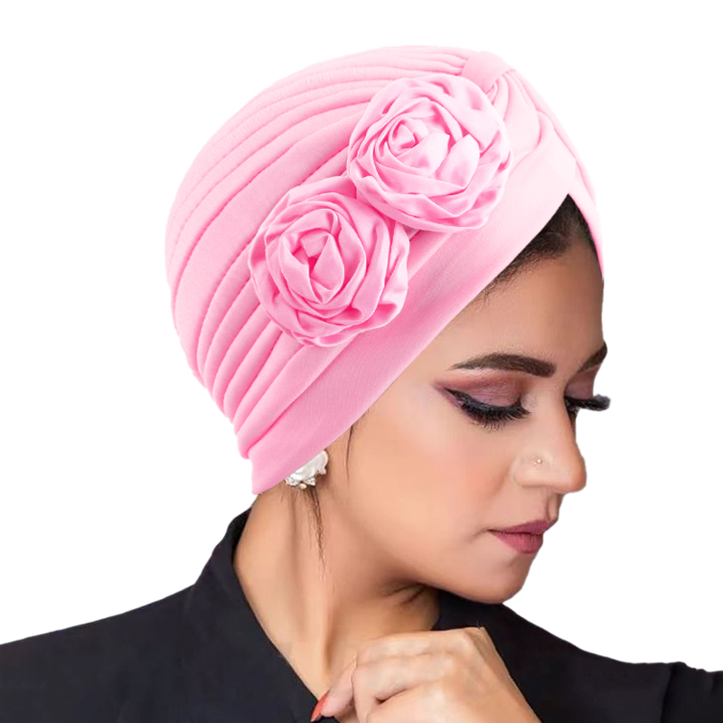 Ethnic Fashion For Ladies - Moda musulmana Fiore Hijab Turbante Etnico