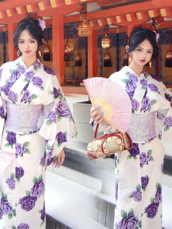 Ethnic Fashion Online - Abito fotografico in stile kimono tradizionale