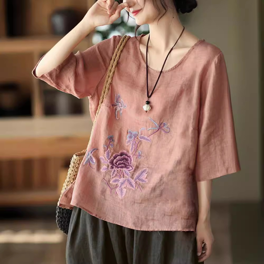 Camicetta Estiva Retrò da Donn - Ethnic Fashion For Ladies recensione e prezzo