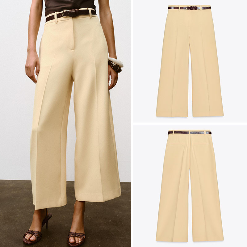 Pantaloni Casual a Vita Alta e - Ethnic Fashion For Ladies recensione e prezzo