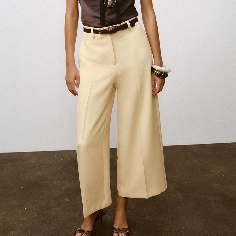 Pantaloni Casual a Vita Alta e - Ethnic Fashion For Ladies recensione e prezzo