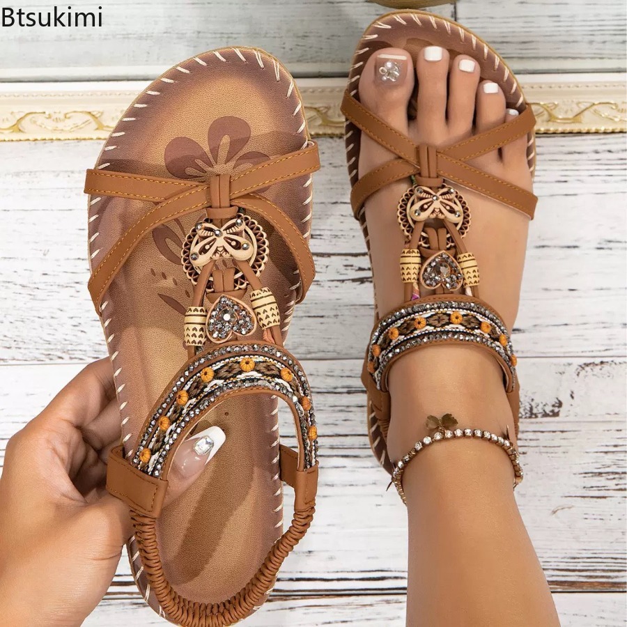 Sandali Boho da Donna, Scarpe  - Ethnic Fashion For Ladies recensione e prezzo