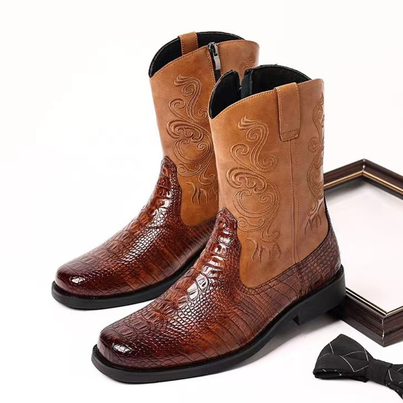 Stivali da cowboy occidentali  - Ethnic Fashion For Men recensione e prezzo