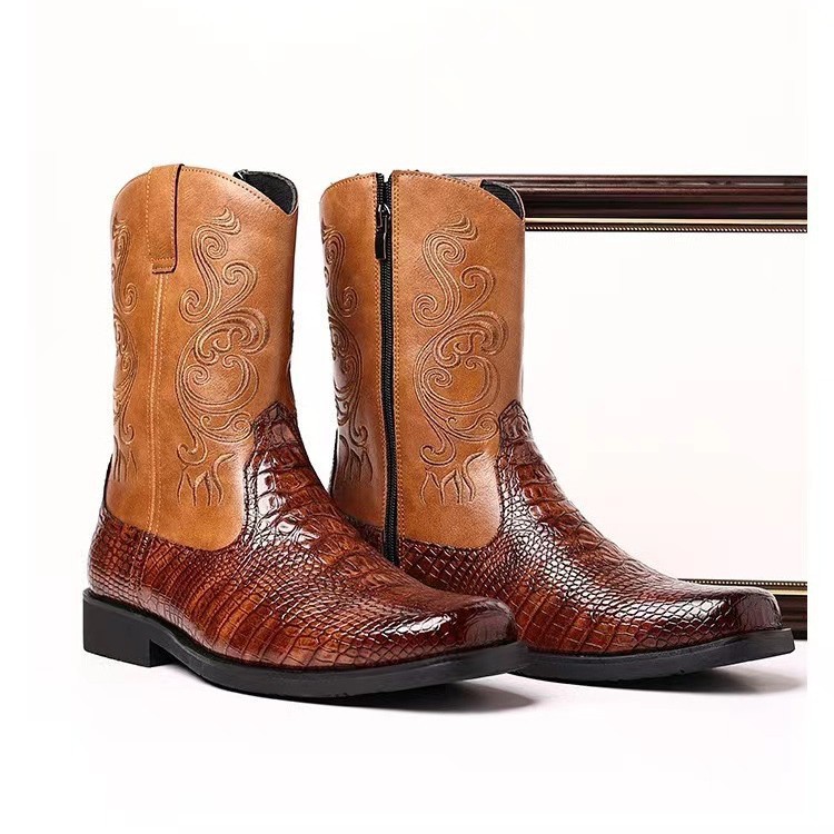 Stivali da cowboy occidentali  - Ethnic Fashion For Men recensione e prezzo
