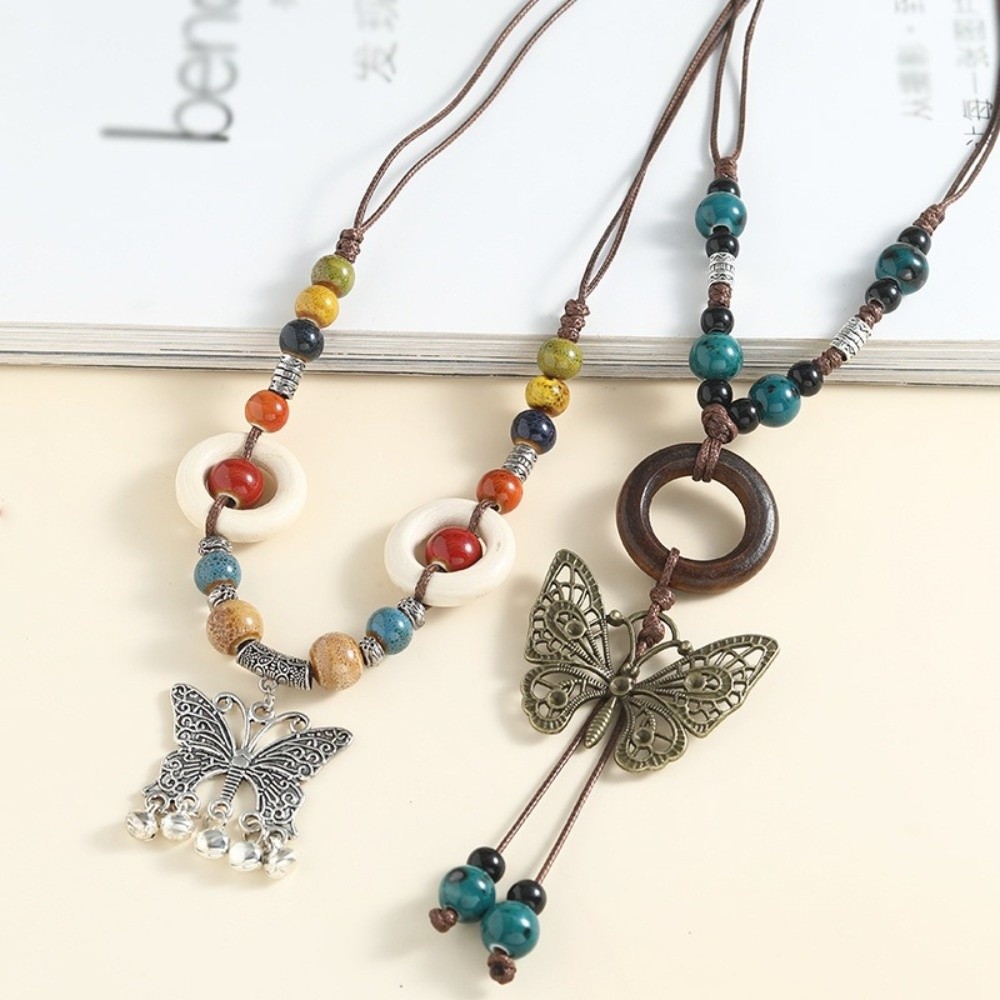 Ciondolo a Farfalla in Stile E - Ethnic Wear Fashion Designer recensione e prezzo